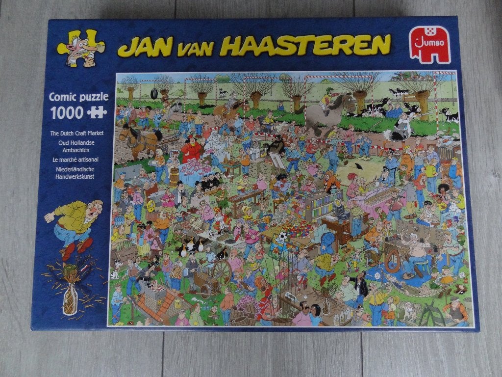 Legpuzzel Jan van Haasteren Oud Hollandse Ambachten, Ophalen of Verzenden, 500 t/m 1500 stukjes, Zo goed als nieuw, Legpuzzel