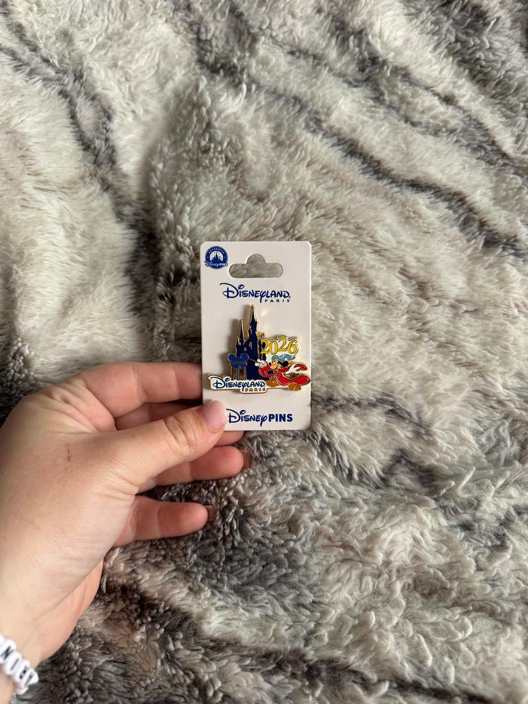 Disney Pin Disneyland Parijs 2026 Kasteel Mickey Donald, Ophalen of Verzenden, Mickey Mouse, Nieuw, Overige typen
