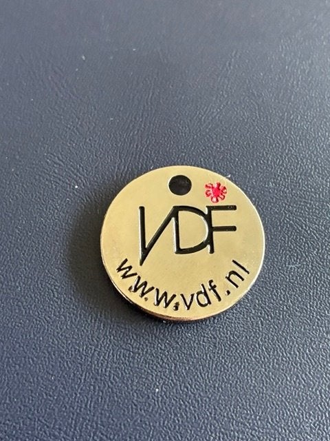 winkelwagenmuntje VDF, Verzamelen, Winkelwagenmuntjes, Ophalen of Verzenden