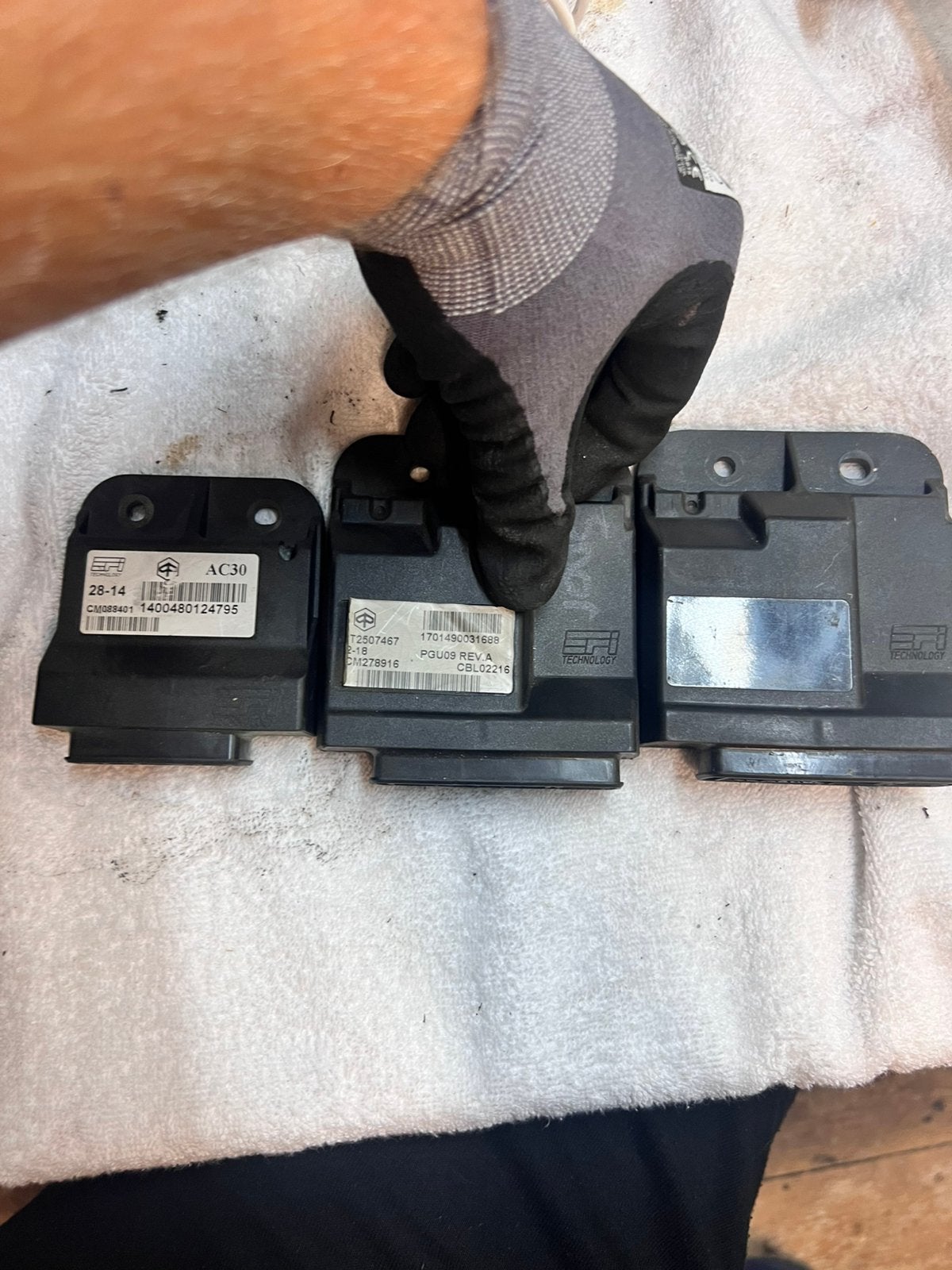 Vespa / zip ECU orgineel 25 / 45 km 3v/4v, Ophalen of Verzenden, Gebruikt, Overige typen, Piaggio