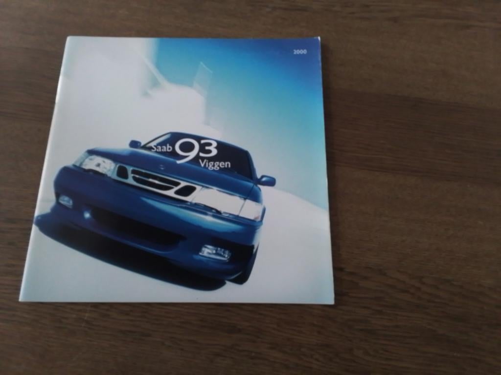 Folder Saab 93 Viggen USA 2000, Ophalen of Verzenden, Overige merken