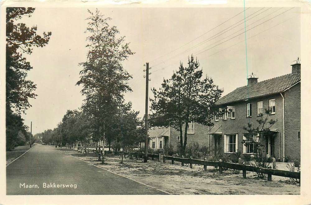 304-054-035 Maarn Bakkersweg, Verzenden, Voor 1920, Utrecht