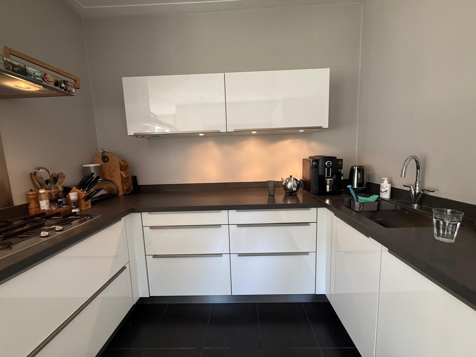 ✨ MODERNE U VORM KEUKEN✨, U-keuken, Wit, Ophalen of Verzenden, Zo goed als nieuw