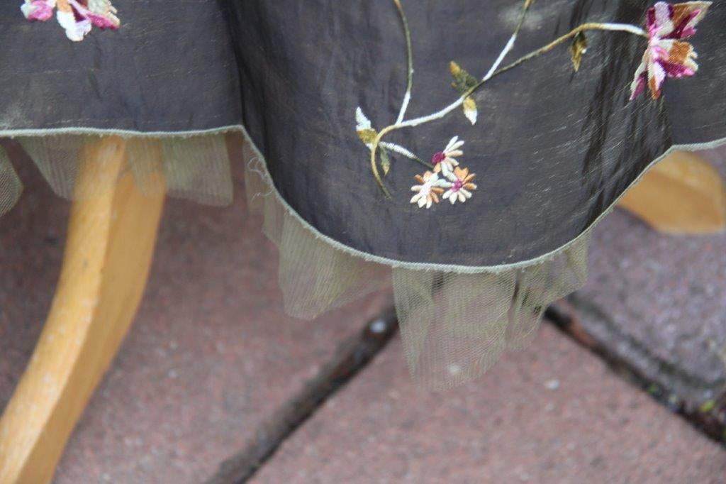 Rok kaki bloem Bohemia mt S Vaste prijs, Kleding | Dames, Verzenden, Bohemia, Zo goed als nieuw, Maat 36 (S)