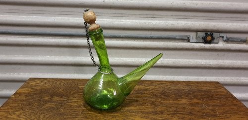 vintage wijnschenker / porron, Ophalen of Verzenden, 'T Olde Gre-j, Info@toldegrej.nl, Endepoelstraat 20f Didam
