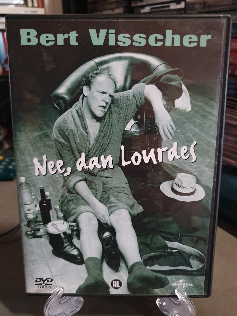 Bert Visscher - Nee, dan Lourdes (DVD), Alle leeftijden, Ophalen, Zo goed als nieuw, Stand-up of Theatershow