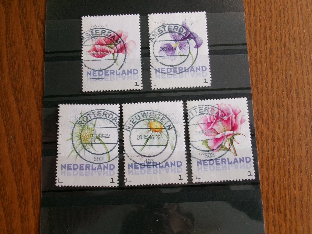 janneke brinkman zomer bloemen (942e), Verzenden, Gestempeld