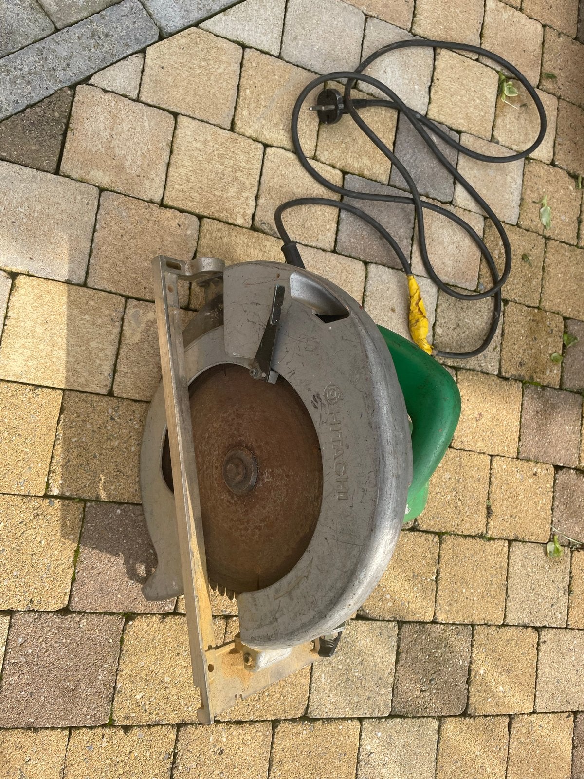 Hitachi C9U Cirkelzaag - Krachtige Zaagmachine, Gebruikt, Cirkelzaag, 70 mm of meer, Ophalen of Verzenden