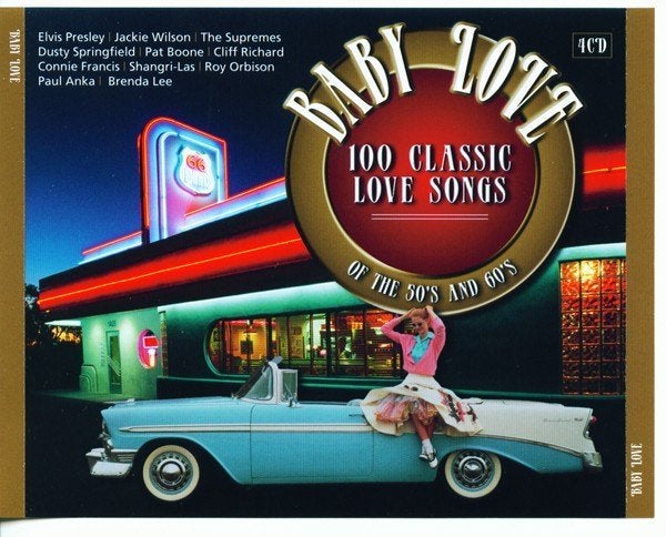 Various – Baby Love 100 Classic Love Songs Of The 50's And, Cd's en Dvd's, Ophalen of Verzenden, Zo goed als nieuw, Pop, Album