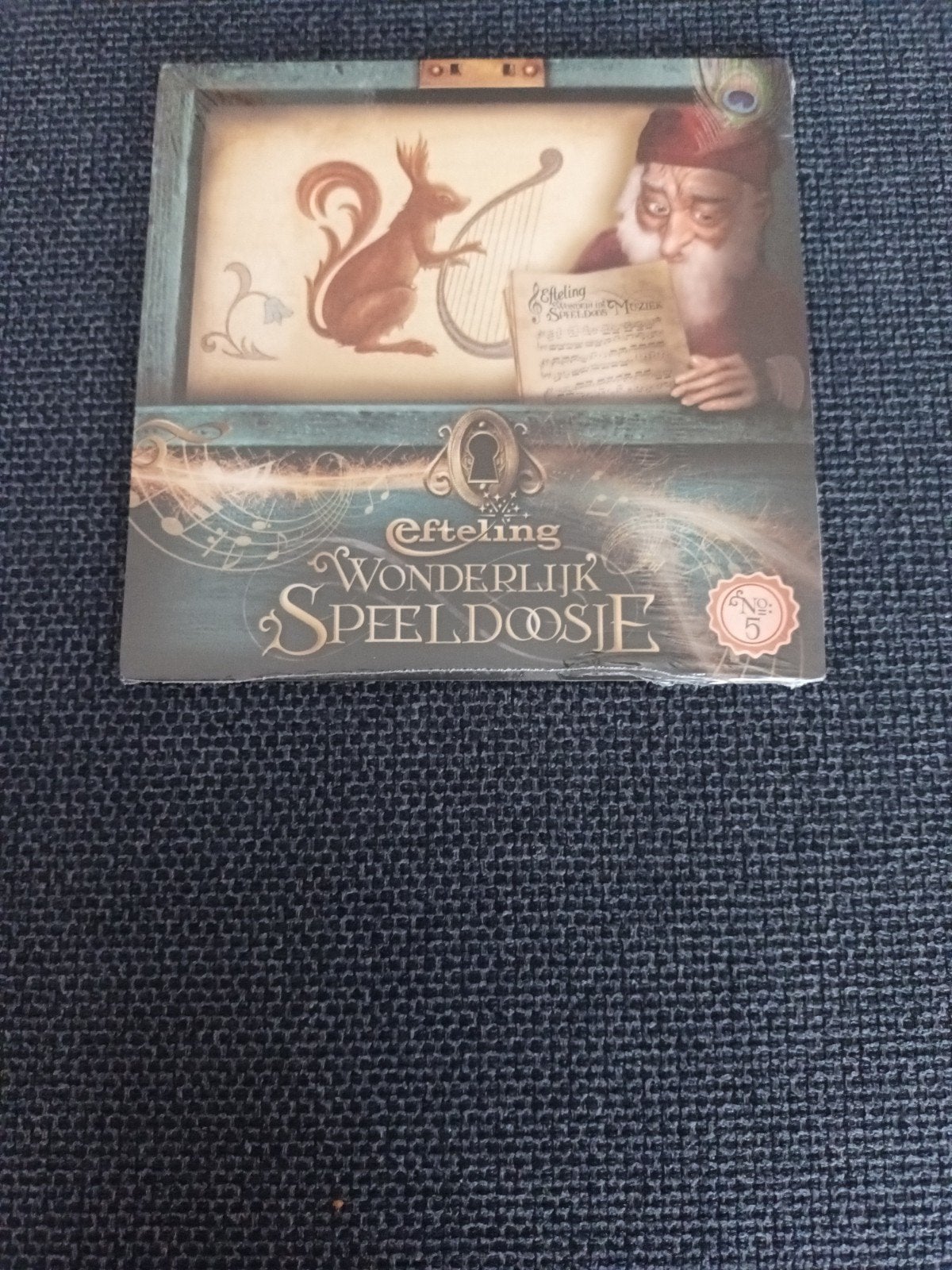 Efteling WONDERLIJK SPEELDOOSJE NO: 5 - NIEUW in folie, Cd's en Dvd's, Cd's | Kinderen en Jeugd, Ophalen of Verzenden, Nieuw in verpakking