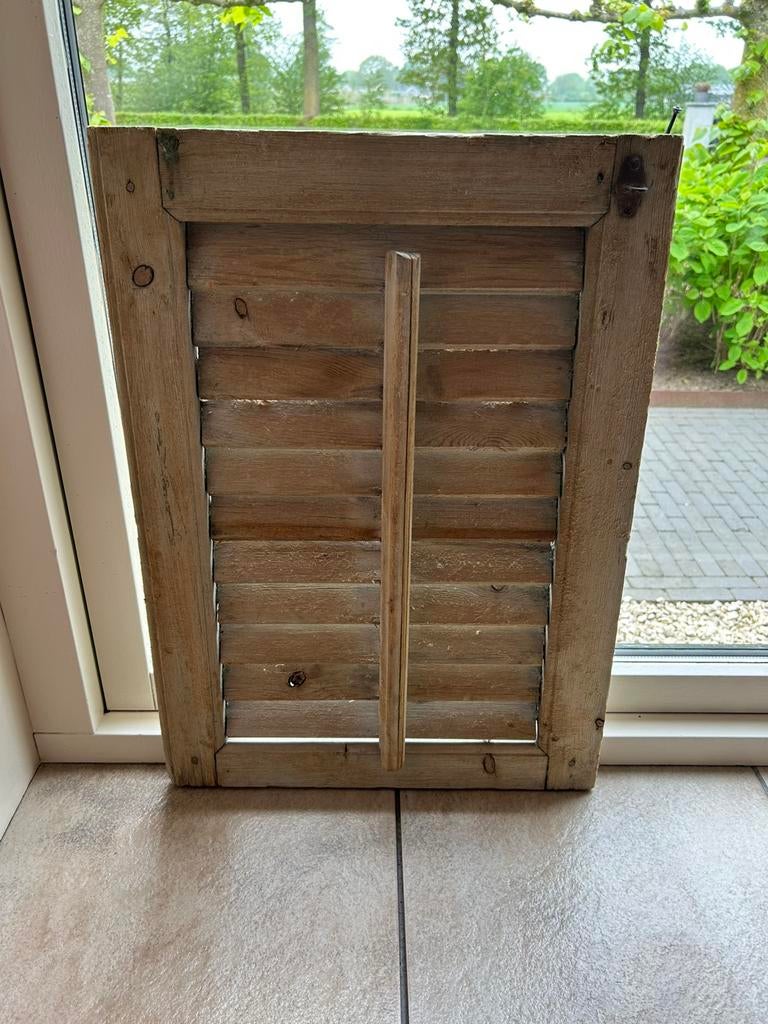 Decoratie luik, Ophalen of Verzenden, Zo goed als nieuw, Overige materialen, Minder dan 25 cm