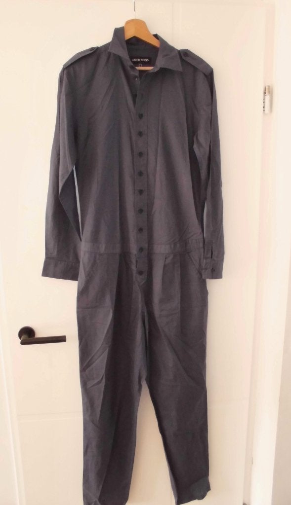 Wood Wood broekpak jumpsuit maat S, Blauw, Ophalen of Verzenden, Wood Wood, Maat 36 (S)