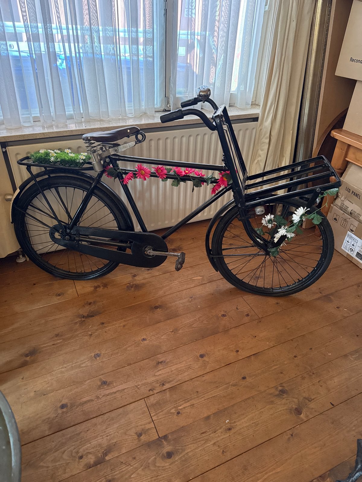 Gave Oude Bakfiets Transportfiets - Uniek Decoratiestuk, Terugtraprem, Gebruikt, Goederen, Ophalen