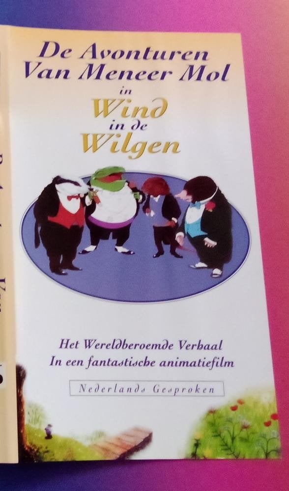 VHS - Wind in de Wilgen - Koopvideo NIEUW in plastic, Nederlands ondertiteld, Engels, Animatie, Verzenden