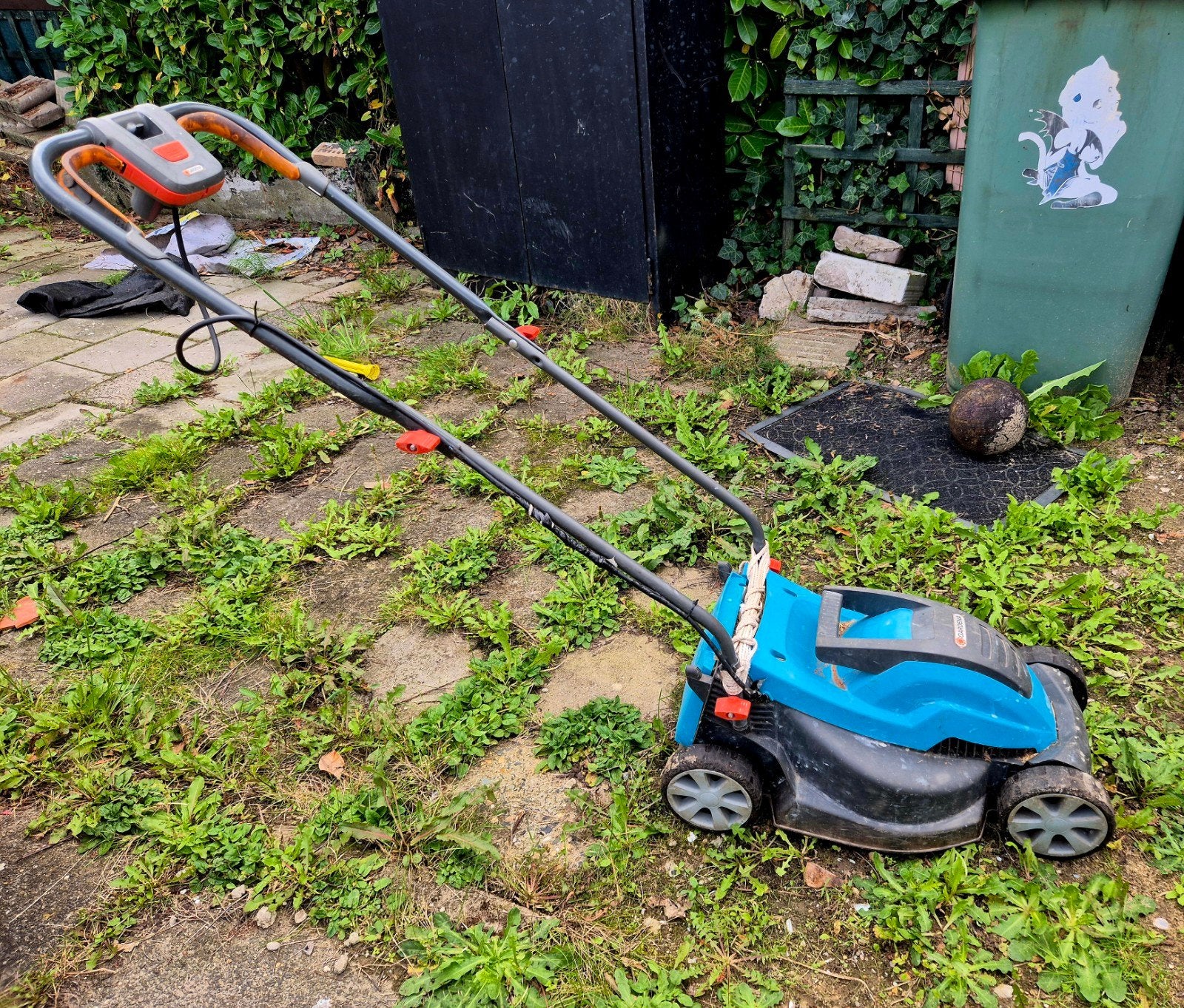 GARDENA Elektrische Grasmaaier 32E - Gebruikt, Ophalen, Cirkelmaaier, Gebruikt, Elektrische grasmaaier