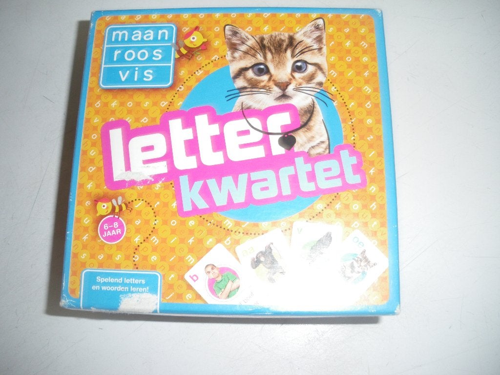 letter kwartet, Ophalen of Verzenden, Gebruikt