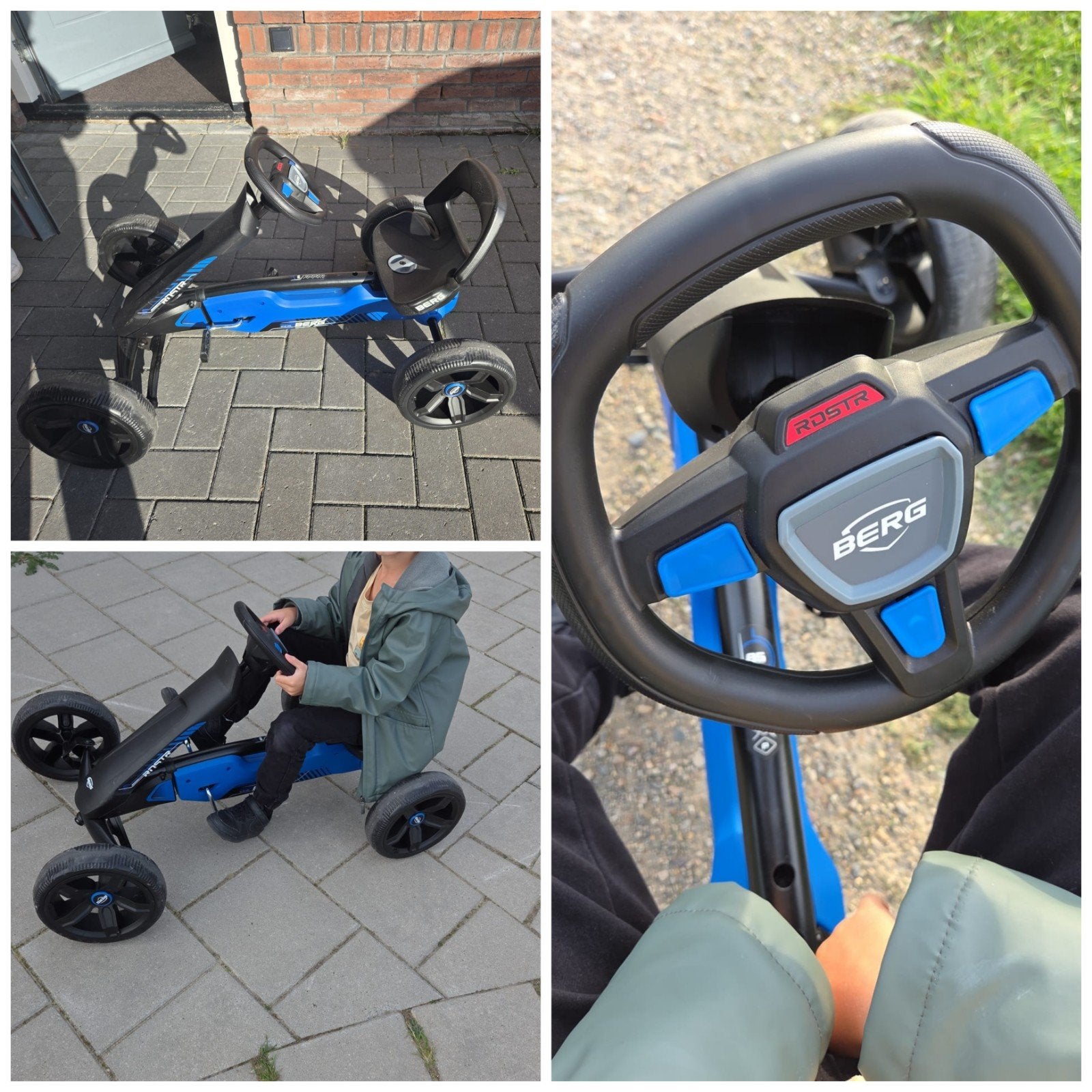 BERG Reppy Roadster Blue, Ophalen, Zo goed als nieuw, Berg