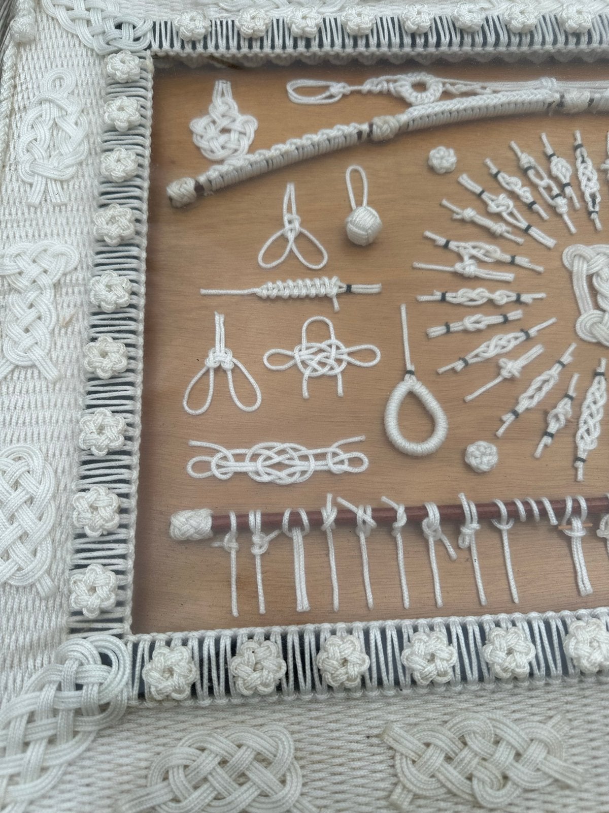 Decoratief Knopenbord - Maritieme Knopenkunst, Ophalen, Gebruikt