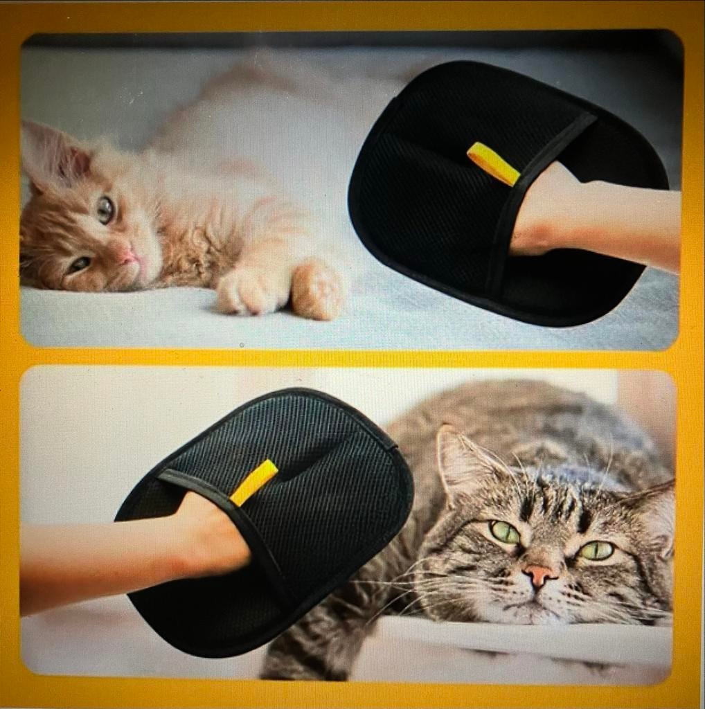 Pet Grooming Gloves - 2 stuks - Herbruikbaar -, Dieren en Toebehoren, Katten-accessoires, Ophalen of Verzenden, Nieuw
