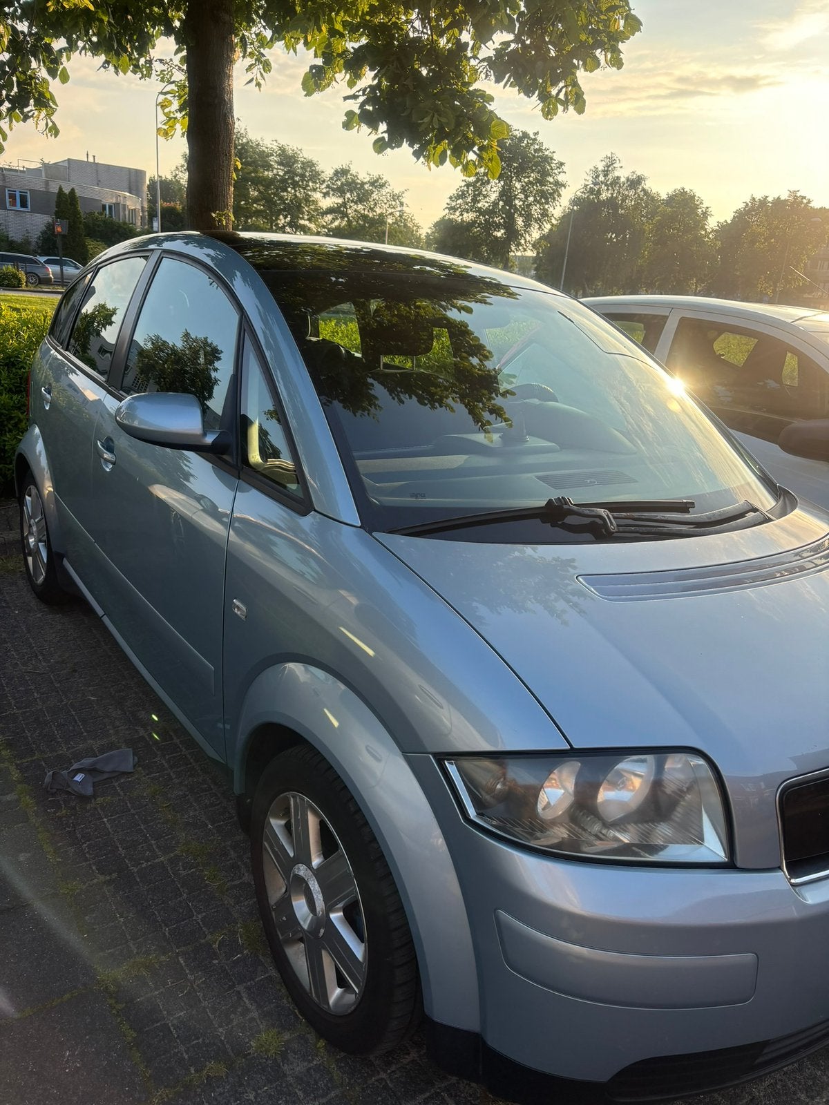 Audi a2 uit 2002, Stof, Overige kleuren, Handgeschakeld, A2