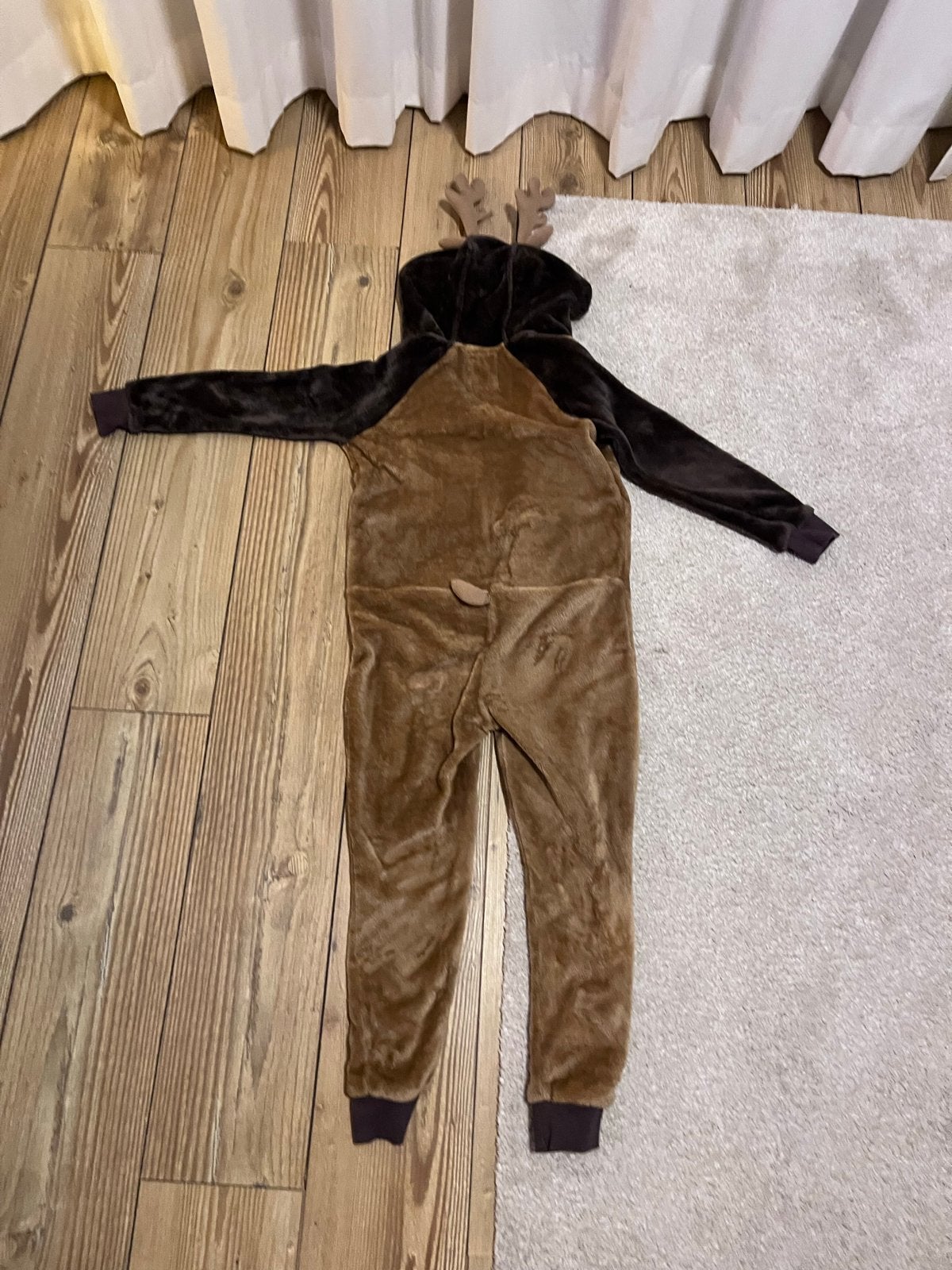 Rendier onesie maat 134/140, Ophalen of Verzenden, Gebruikt, Jongen of Meisje, Nacht- of Onderkleding