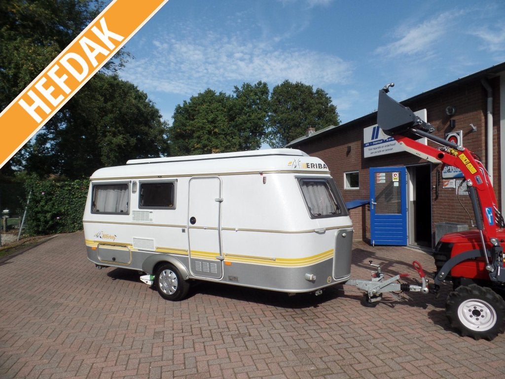 Eriba Troll Touring 530 GT Vast bed/ Mover/ Fietsendrager, Dwarsbed, Schokbreker, 4 tot 5 meter, Eriba