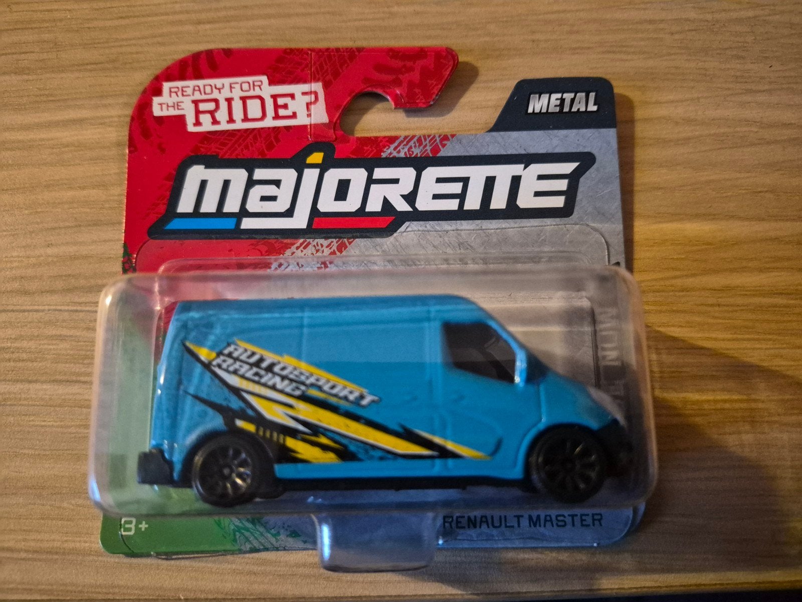 Renault Master Autosport Racing 1:64 (Majorette), Ophalen of Verzenden, Nieuw, Auto