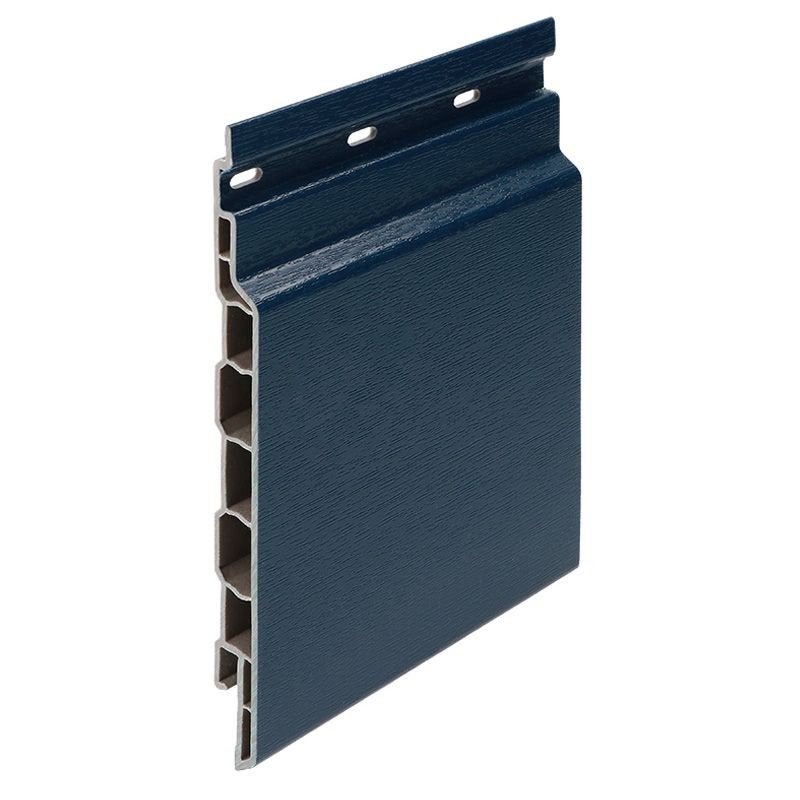 19 gevelpanelen 6m + startprofielen + dampfolie - Nieuwstaat, Ophalen of Verzenden, Zwart, Overige materialen, 15 m² of meer