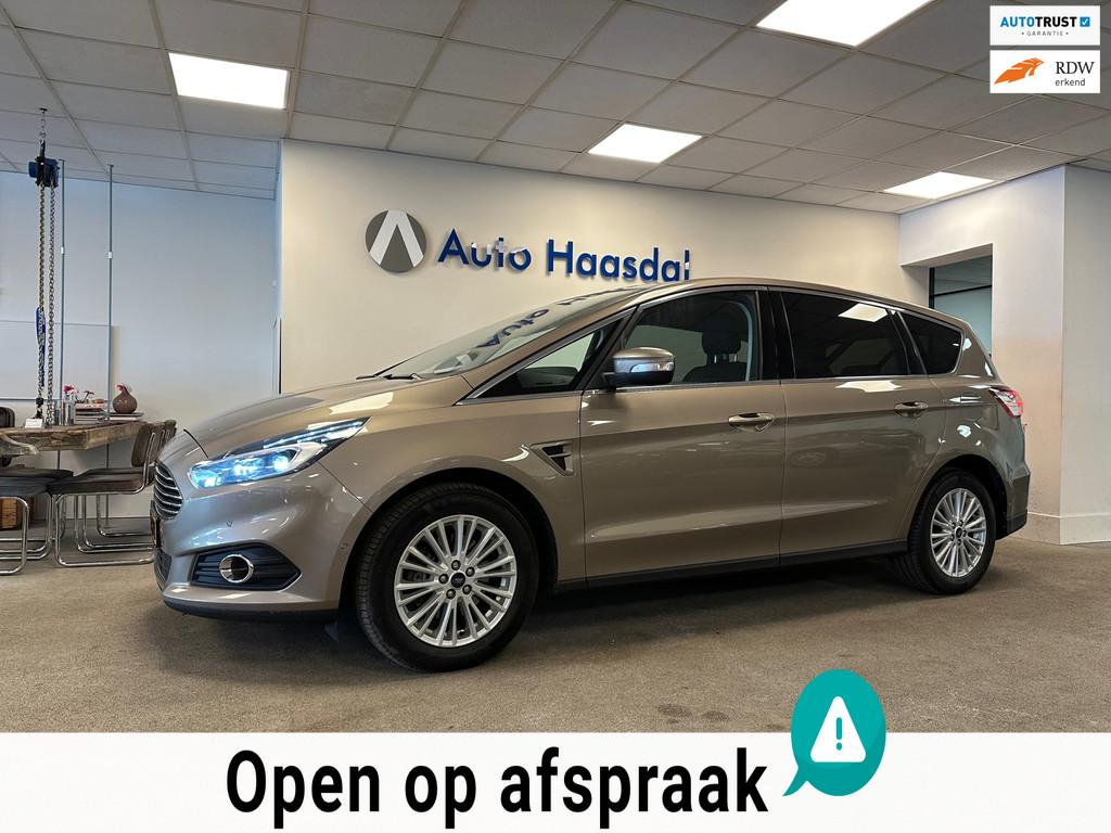 Ford S-MAX 1.5|7-PERSOONS|TREKHAAK|VEEL OPTIES|1E EIGENAAR!, Auto's, Voorwielaandrijving, 4 cilinders, 7 stoelen, 1545 kg