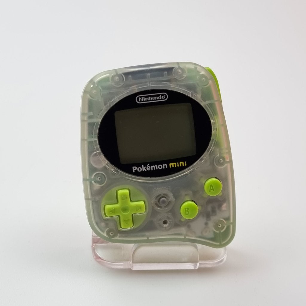 Pokemon Mini Console + Pokemon Party | Zeer nette staat, Nintendo, Zo goed als nieuw, Support@nintendo.com, 11-1 Hokotate-cho, Kamitoba, Minami-ku
Kyoto 601-8501
Japan
