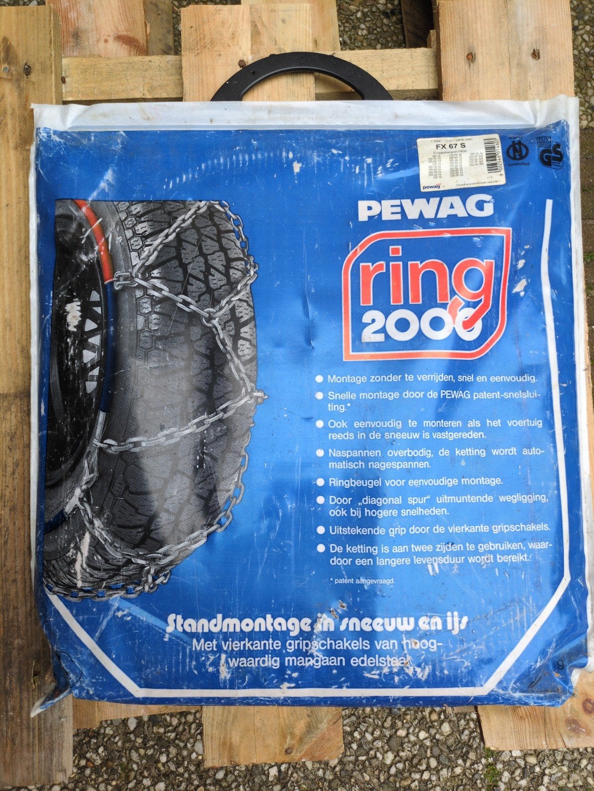 Pewag Ring 2000 sneeuwkettingen FX 67 S - Gebruikt, Ophalen of Verzenden, Gebruikt