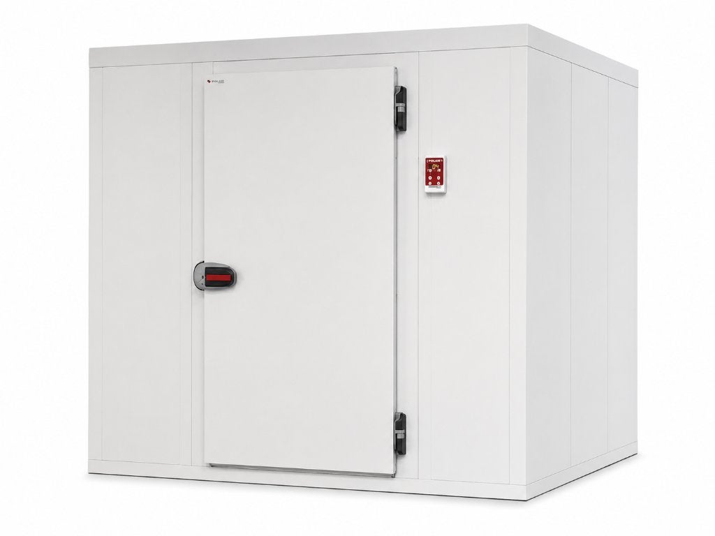 Gebruikte koelcel 2400x1800x2100  met plafond koelunit, Ophalen, Gebruikt, Koelen en Vriezen