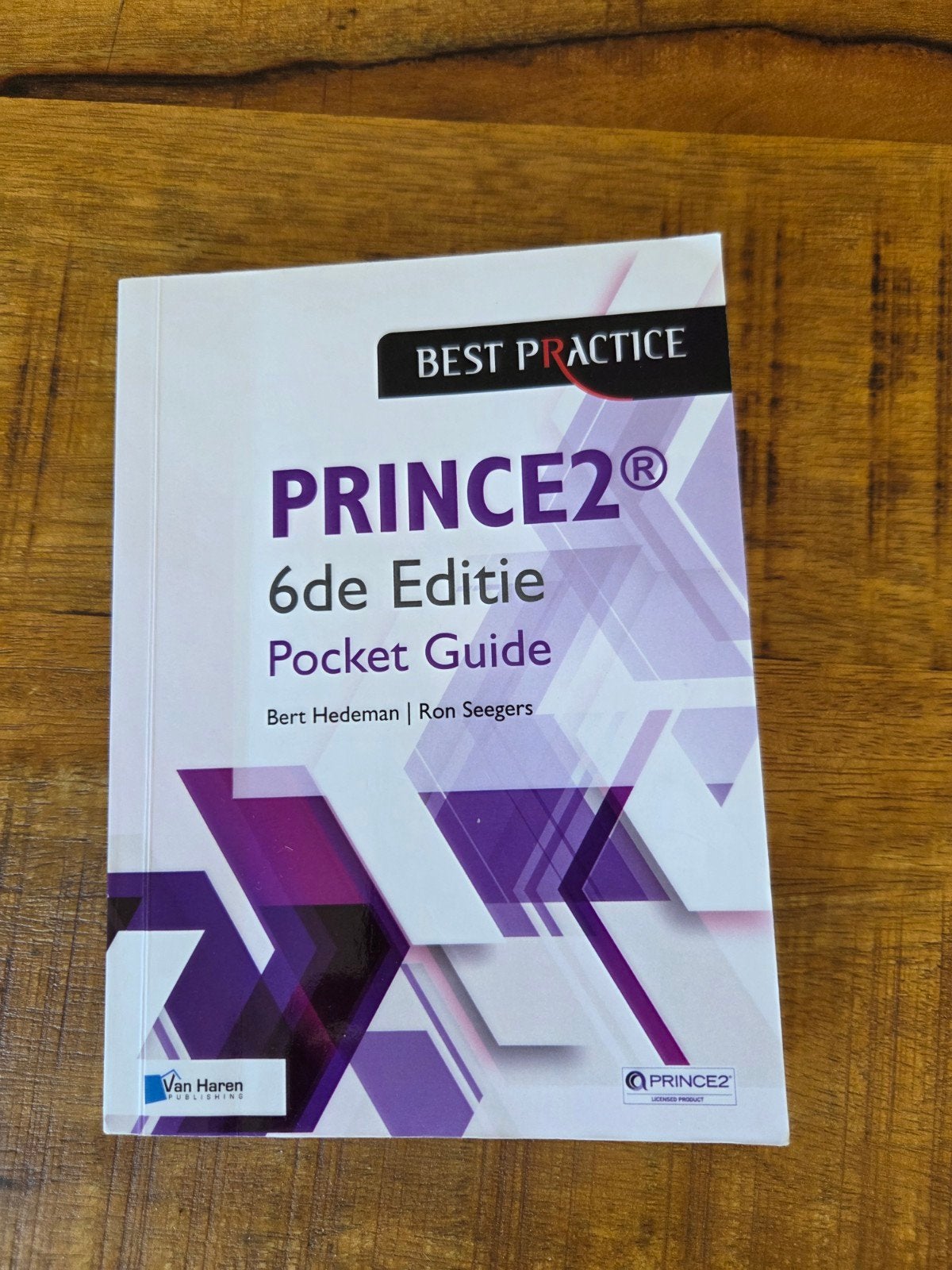 PRINCE2 6de Editie Pocket Guide - ZGAN, Ophalen, Bert Hedeman | Ron Seegers, Zo goed als nieuw, Gamma