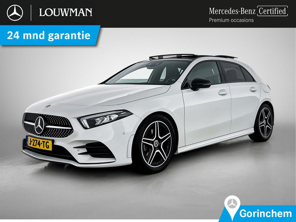 Mercedes-Benz A-Klasse 180 AMG Nightpakket | Panoramadak | S, Auto's, Mercedes-Benz, 12 maanden, 136 pk, Gebruikt, 4 cilinders