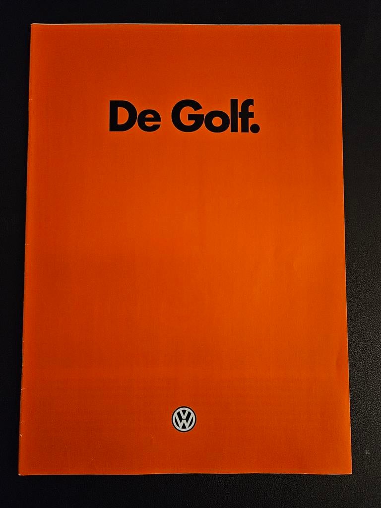 Brochure Volkswagen Golf 1982 incl GTI, Ophalen of Verzenden, Zo goed als nieuw, Volkswagen