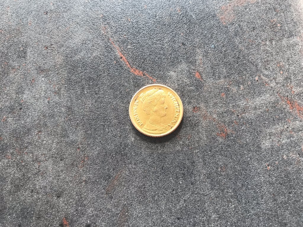 Gouden vijfje, Postzegels en Munten, Ophalen, 5 gulden, Goud, Koningin Wilhelmina