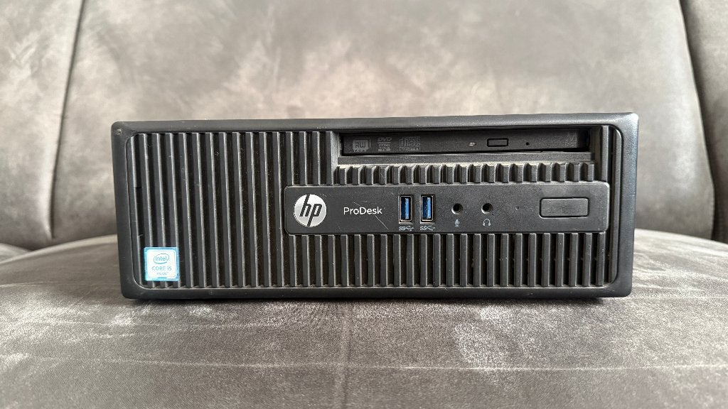 Te Koop: HP ProDesk 400 G3 SFF, Computers en Software, Desktop Pc's, Hewlett Packard (HP), Ophalen of Verzenden, SSD, Met videokaart