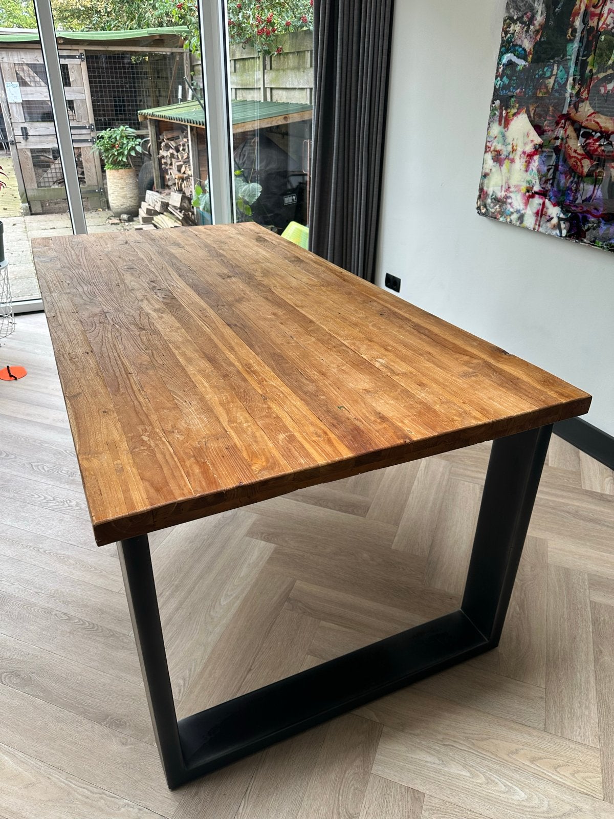 Robuuste metalen poten, Ophalen, Gebruikt, 50 tot 100 cm, 150 tot 200 cm