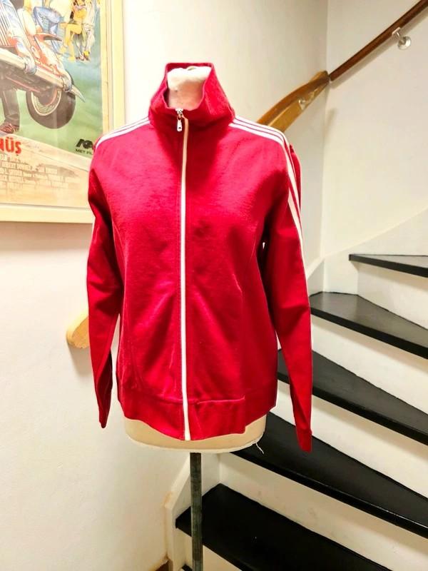 YV7717: Vintage 1970's Adidas Track Jacket, Kleding | Dames, Sportkleding, Maat 38/40 (M), Adidas, Ophalen of Verzenden, Adidas AG