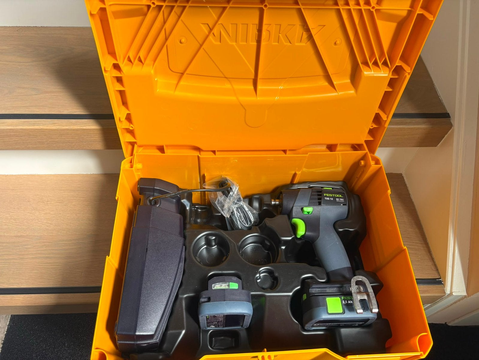 Festool TXS 12 EC-TEC accuboormachine, Doe-het-zelf en Verbouw, Ophalen of Verzenden, Zo goed als nieuw, Minder dan 400 watt, Boor- en Schroefmachine