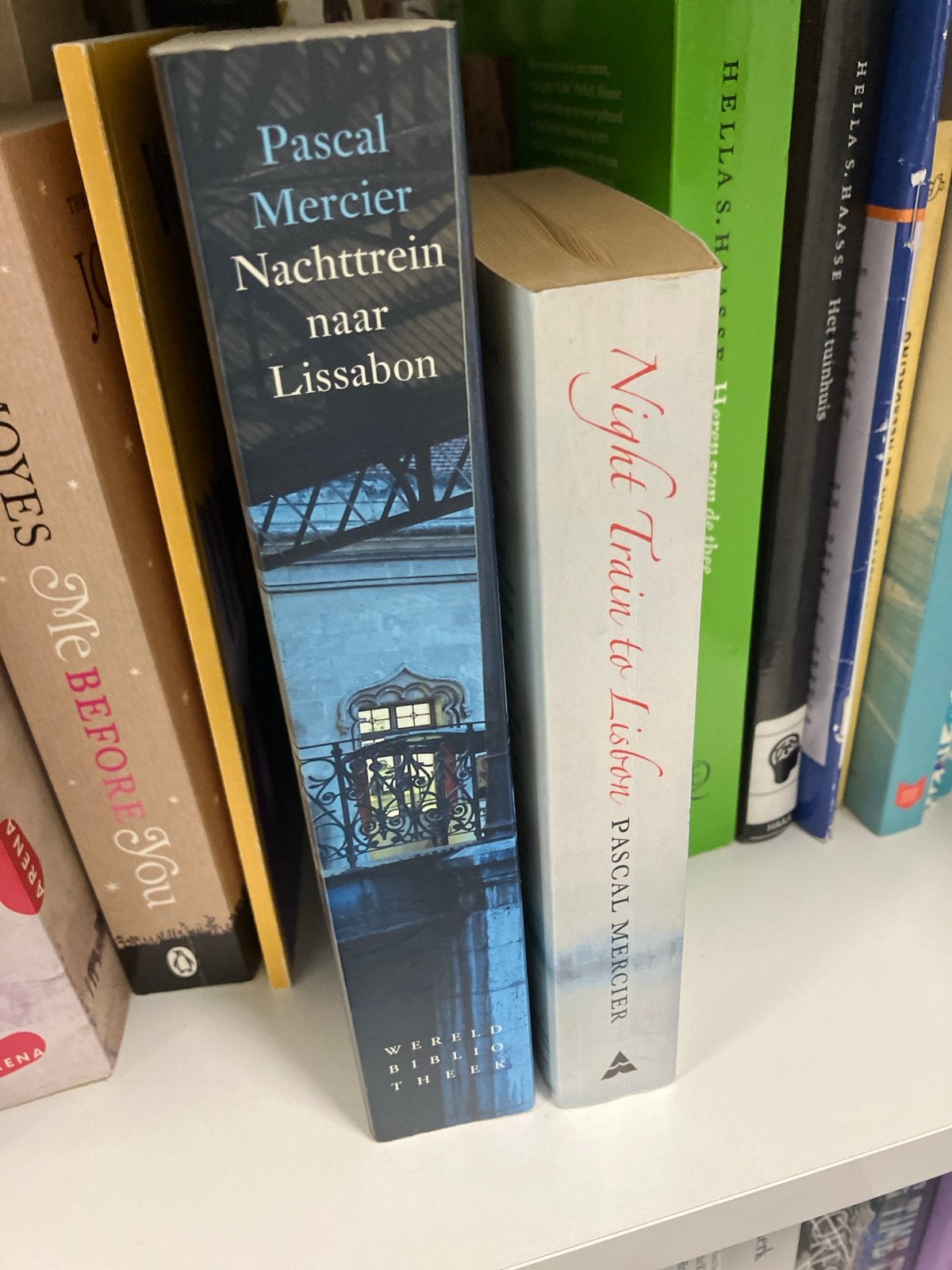 Nachttrein naar Lissabon - Pascal Mercier (Wereld Bibliothee, Ophalen of Verzenden, Gelezen, Europa overig