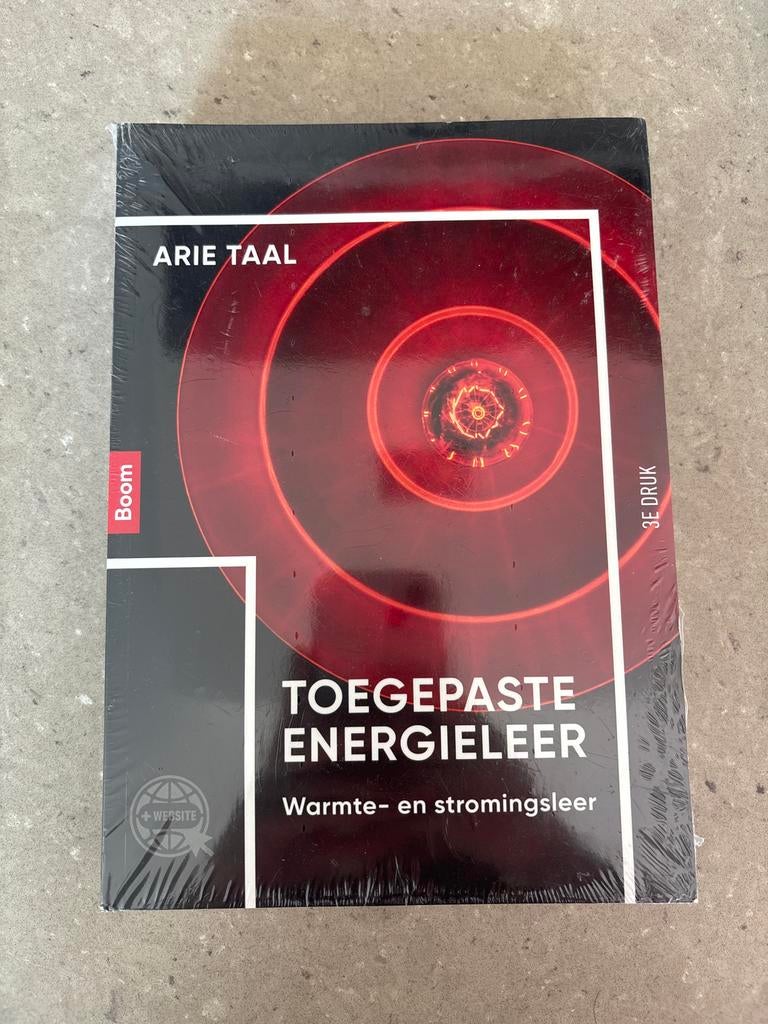 Toegepaste Energieleer - Warmte- en stromingsleer, Ophalen of Verzenden, Nieuw