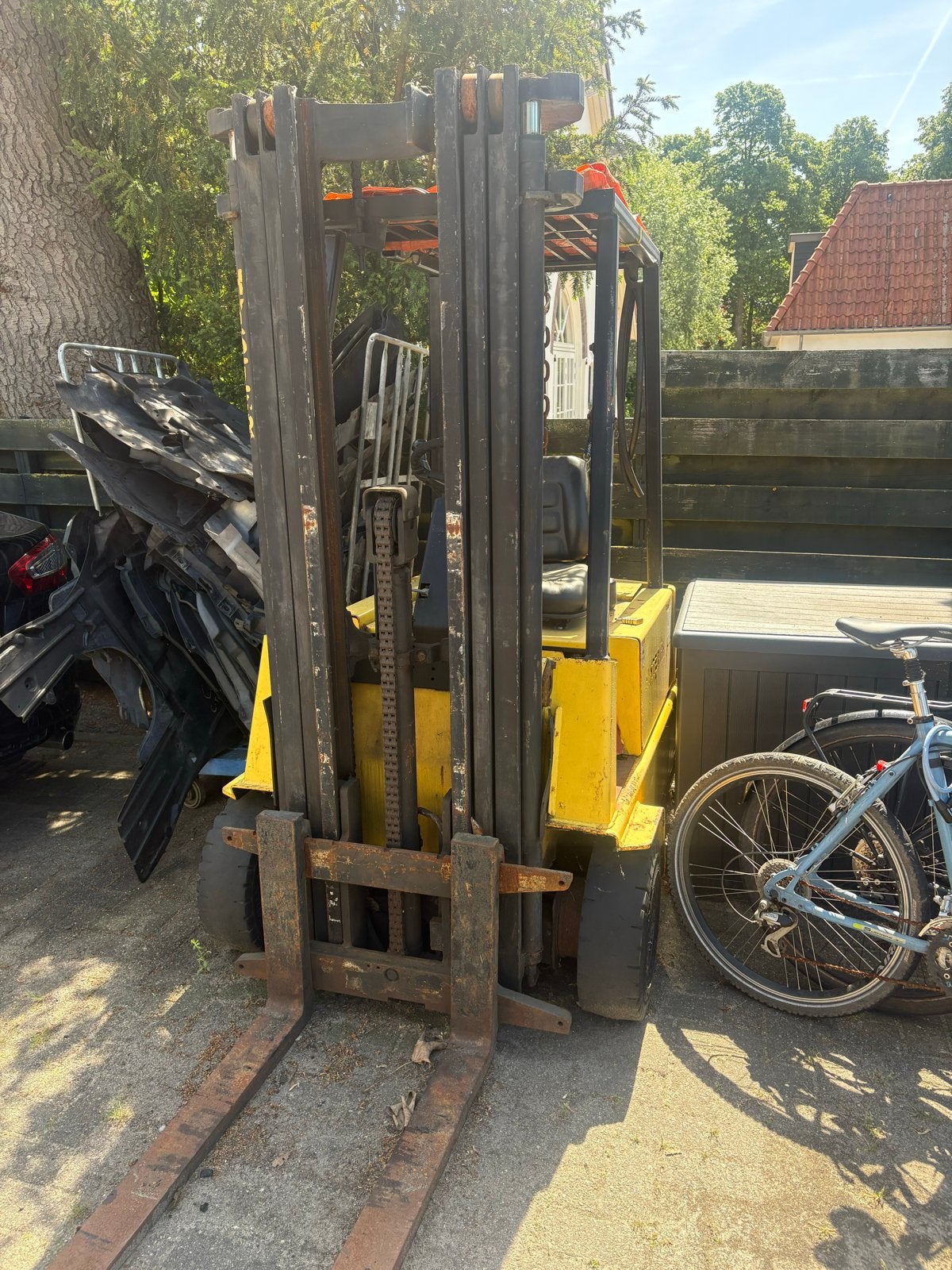 Hyster Heftruck - elektrisch, 1500 kg hefvermogen, Zakelijke goederen, Machines en Bouw | Heftrucks en Intern transport, 1000 tot 2000 kg