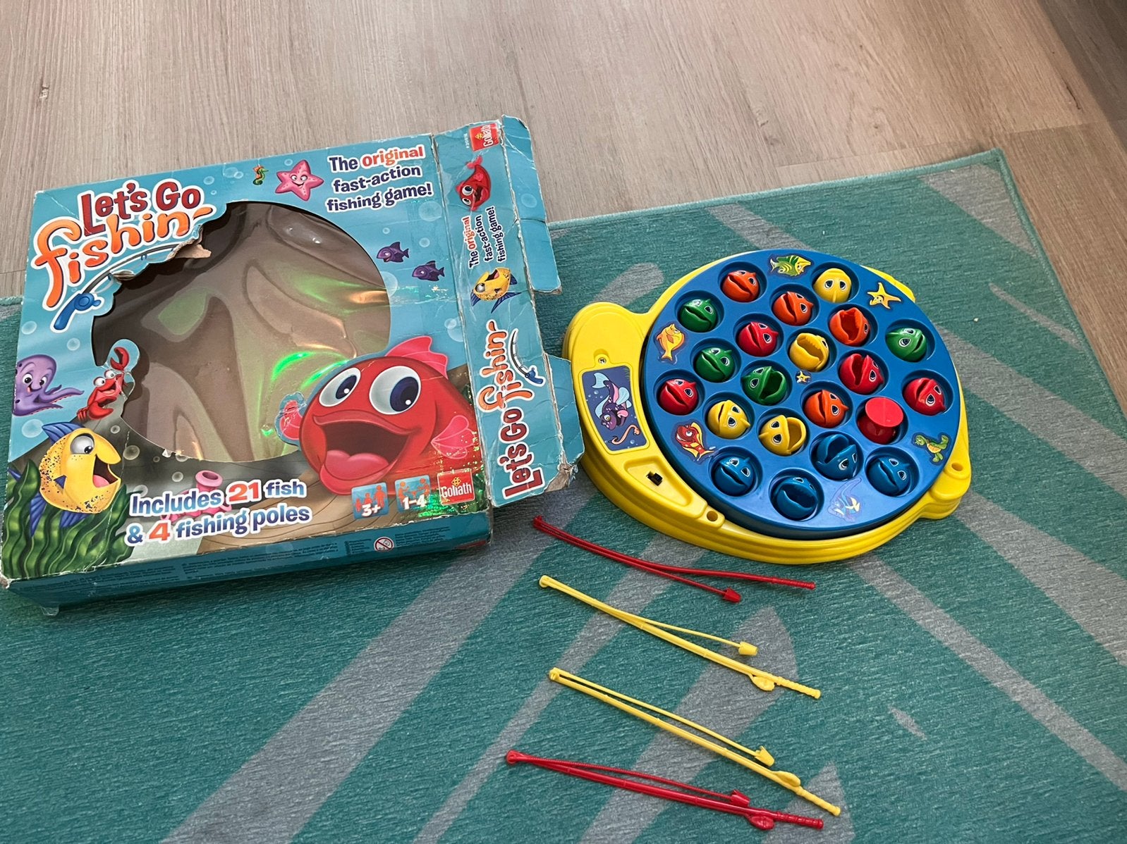 Let’s go fish / visspel, Ophalen of Verzenden, Zo goed als nieuw