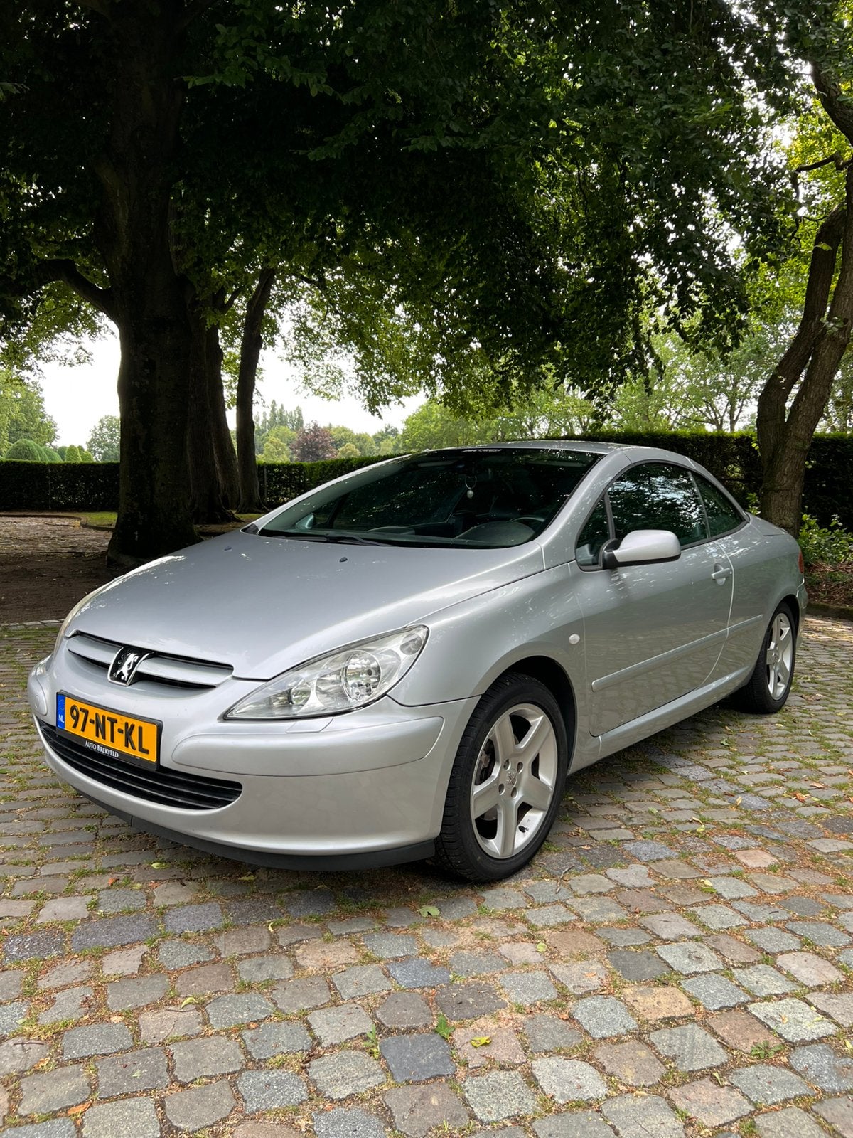 Peugeot 307 2.0 16V CC AUT 2004 Grijs, Zwart, 4 cilinders, Cabriolet, 4 stoelen