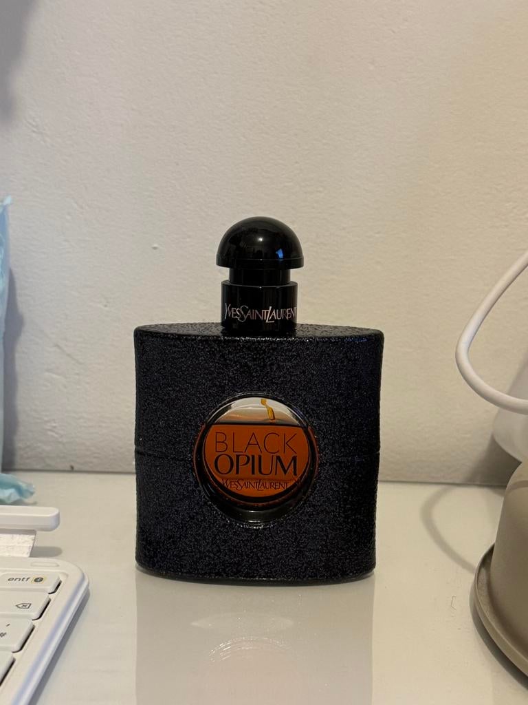 YSL black opium parfum, Ophalen of Verzenden, Zo goed als nieuw