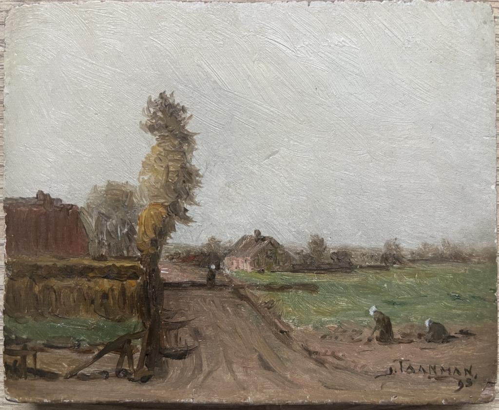 Jacob Taanman (1836-1923)-Rooiers in het veld (1895), Ophalen of Verzenden