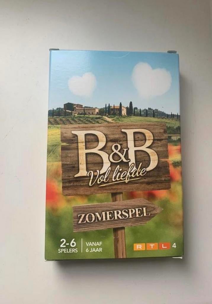 B&B Vol Liefde Zomerspel Kaartspel RTL 4, Een of twee spelers, Ophalen of Verzenden, Nieuw