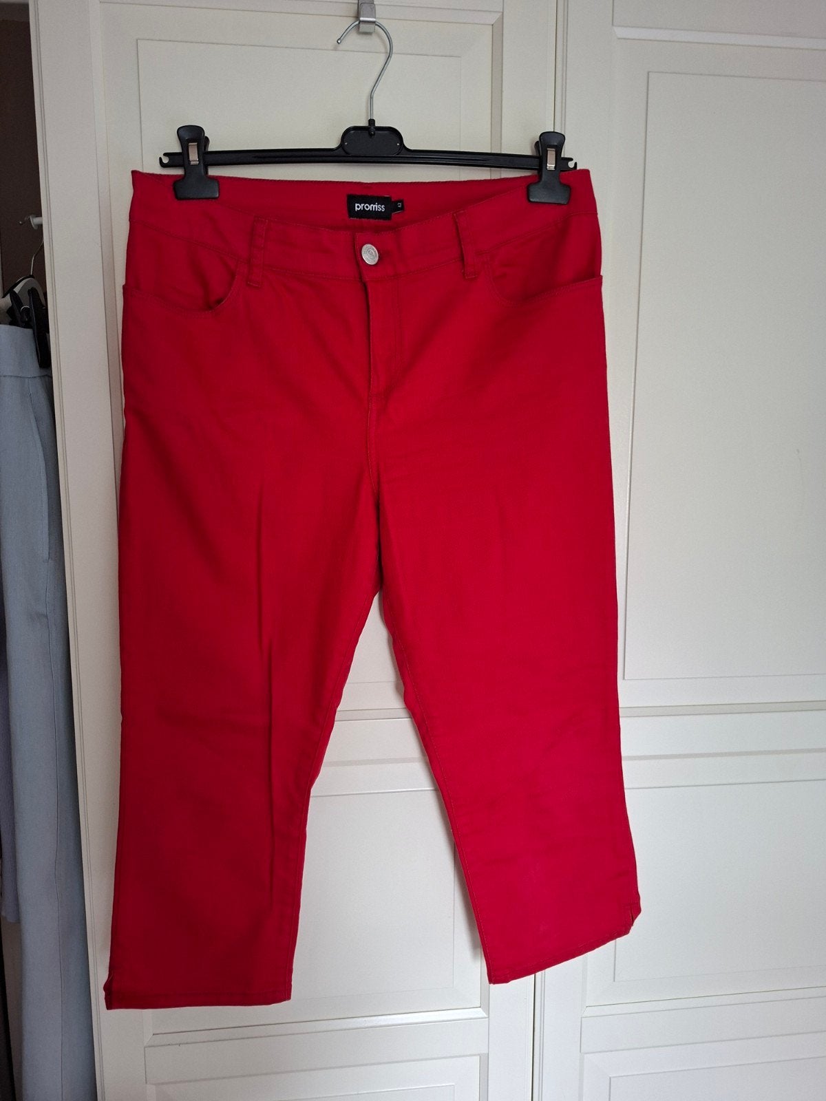 Nieuwe Rode jeans maat 42, Maat 42/44 (L), Nieuw, Ophalen of Verzenden, Lang