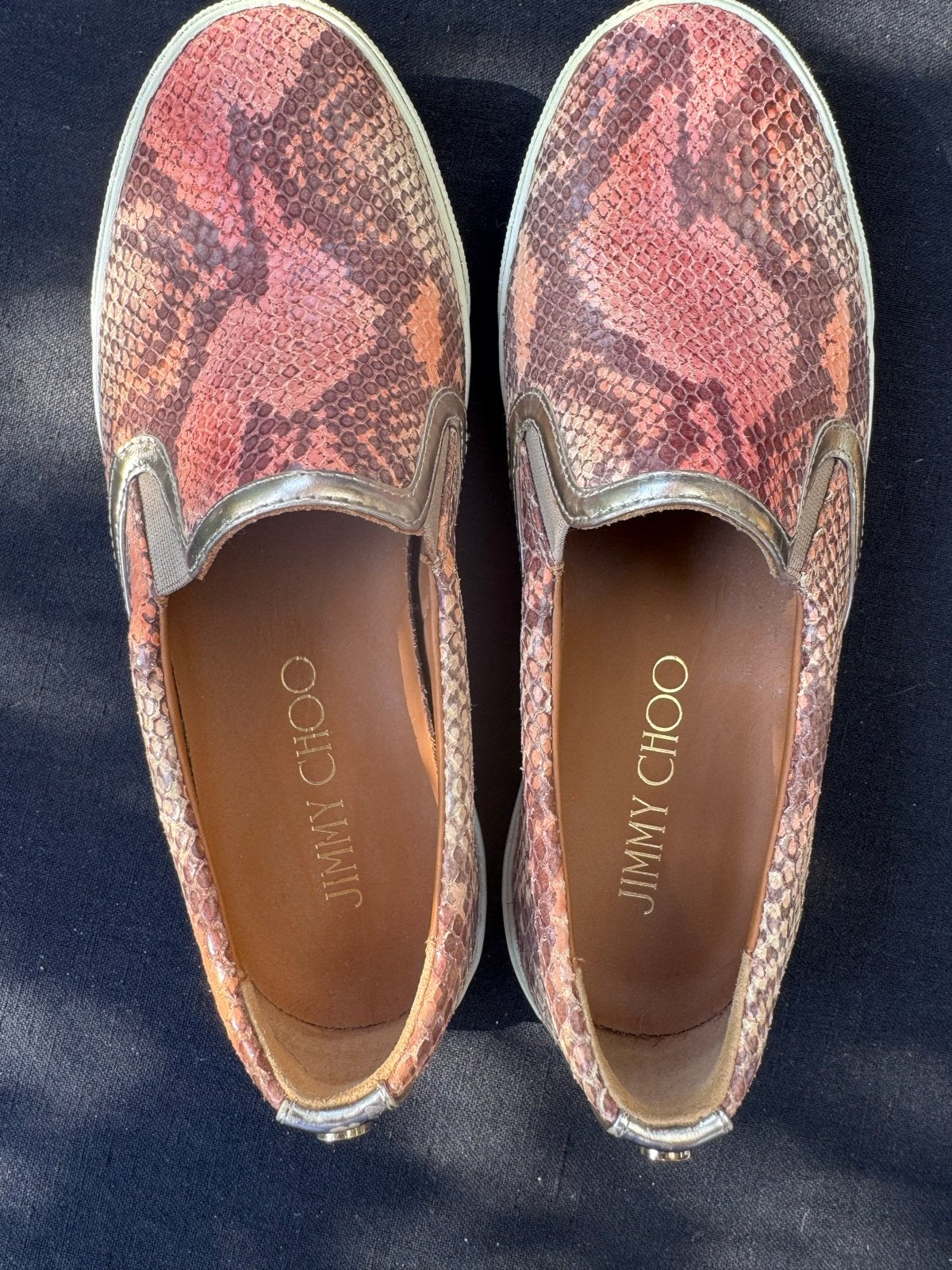 Jimmy Choo sneakers maat 36.5 - Zo goed als nieuw, Kleding | Dames, Ophalen of Verzenden, Zo goed als nieuw, Overige kleuren, Sneakers of Gympen